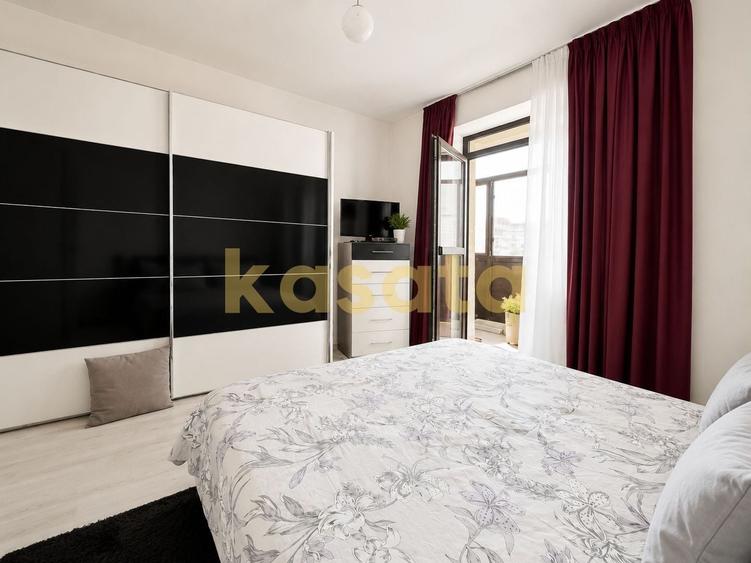 Apartament cu 2 camere decomandat, mobilat în Vatra Luminoasă