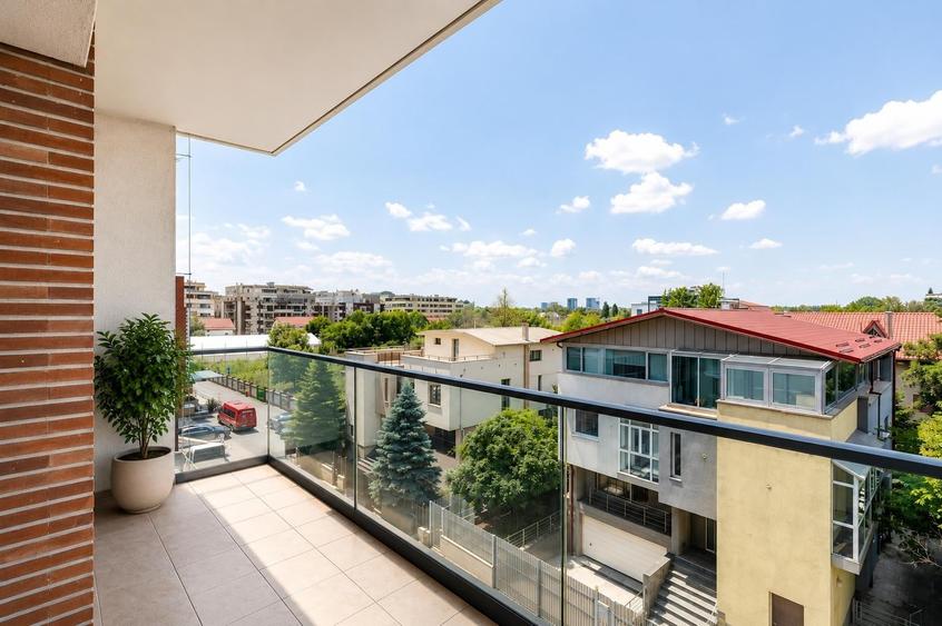 Apartament cu 3 camere decomandat, mobilat în Herăstrău