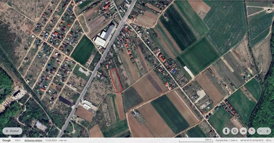 Teren de 969 mp, în Ciolpani