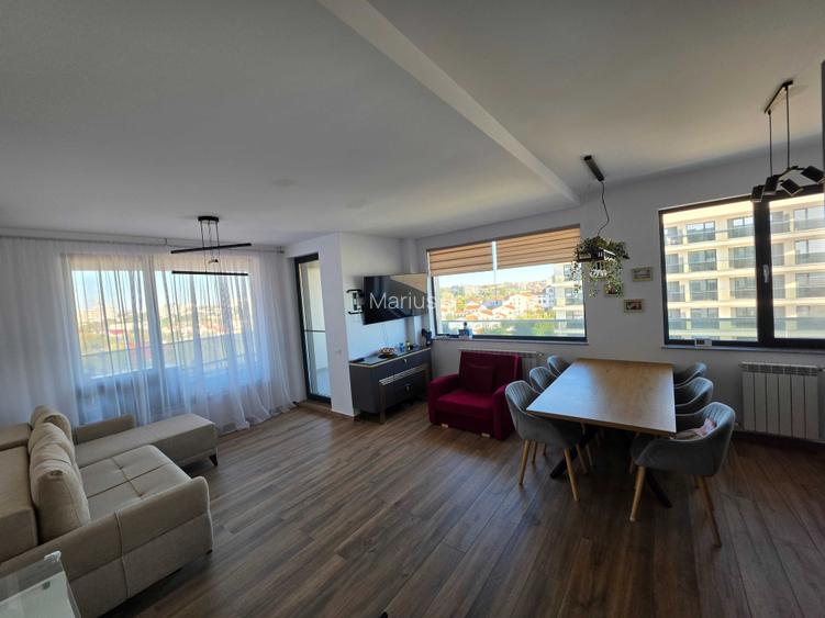 Apartament 2 camere mobilat | Prima linie la plaja, Terasa 24 mp | Mamaia Nord