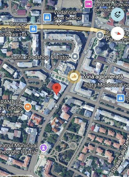 Apartament cu 2 camere decomandat în Ultracentral