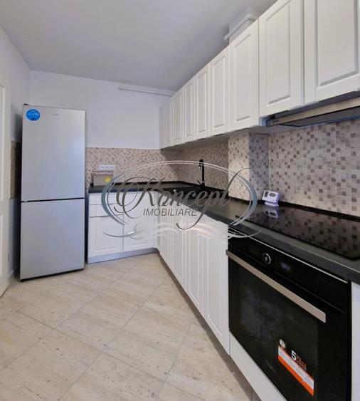 Apartament cu 2 camere semidecomandat, mobilat în Florești