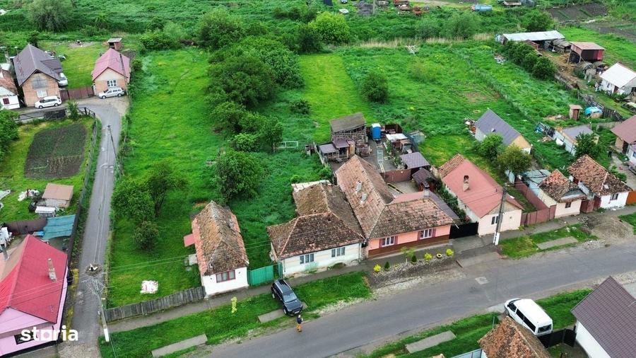 Casă cu 3 camere cu Teren 1200 Mp în Homorod