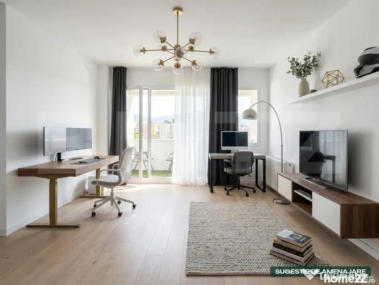 Apartament cu 2 camere decomandat în Răcădău
