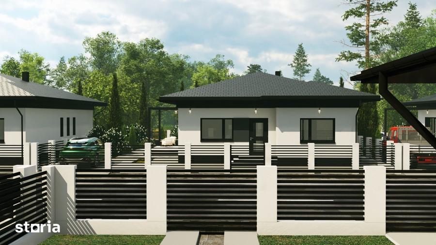Casă cu 4 camere cu Teren 387 Mp în Păulești