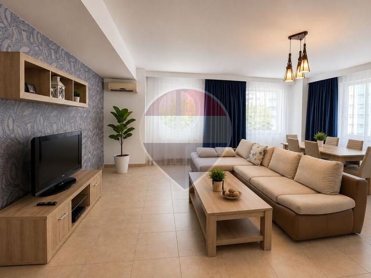 Apartament cu 3 camere, mobilat în Nord