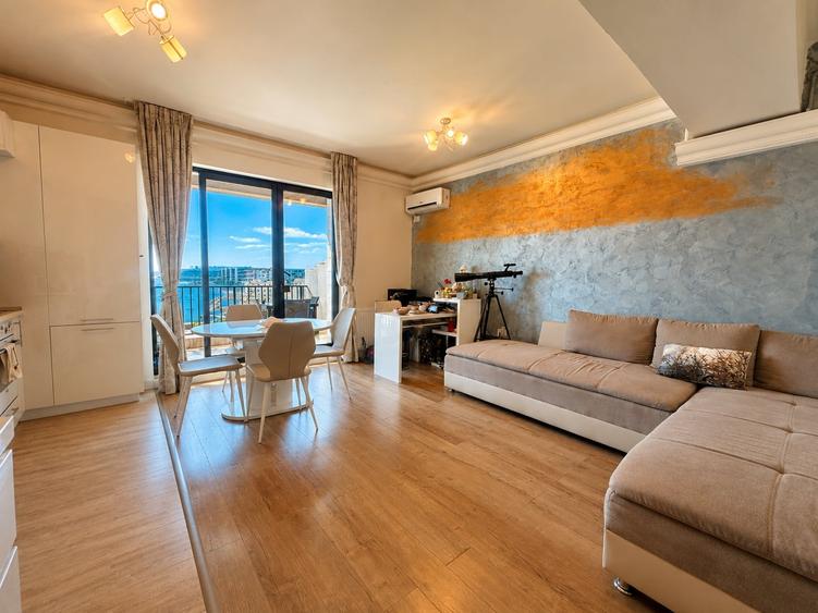 Apartament cu 2 camere decomandat, mobilat în Mamaia-Sat