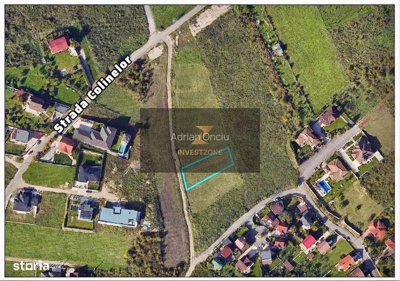 Teren intravilan str. Colinelor Oradea 940 mp