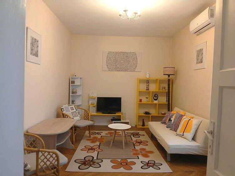 Apartament cu 2 camere semidecomandat, mobilat în Floreasca