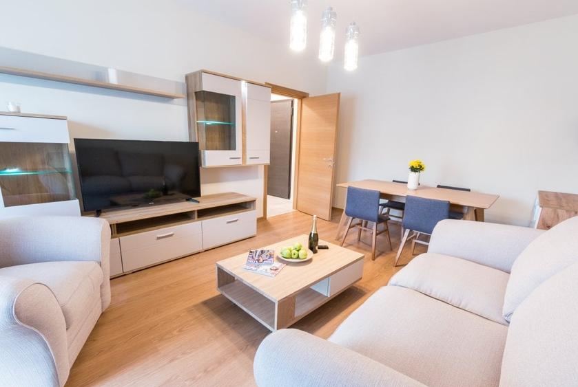 Apartament cu 2 camere semidecomandat, mobilat în Grozăvești