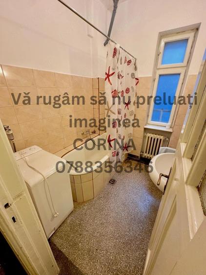 Apartament cu 3 camere semidecomandat în Cișmigiu