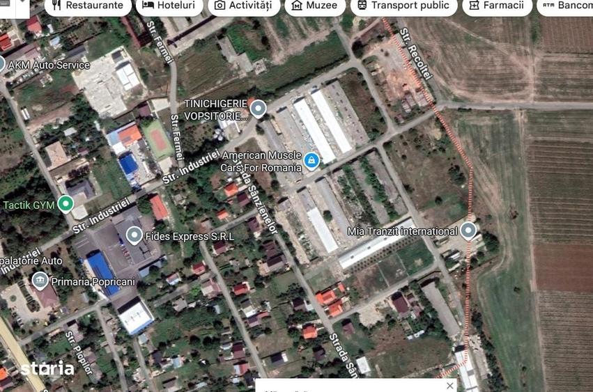 Spațiu comercial, în Popricani