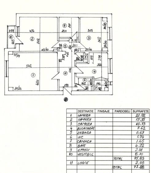 Apartament 3 camere - Octavian Goga | Decomandat, Necesita Imbunatatiri - 13