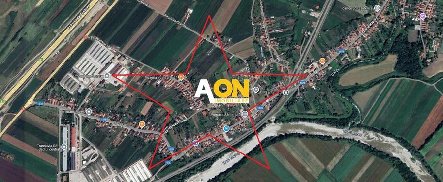 Teren Construcții intravilan de 1412 mp, în Sântimbru