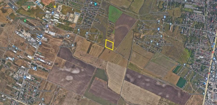 Teren Construcții intravilan de 26100 mp, în Măgurele