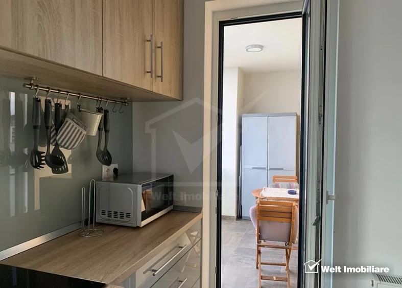 Apartament cu 2 camere semidecomandat, mobilat în Bună Ziua