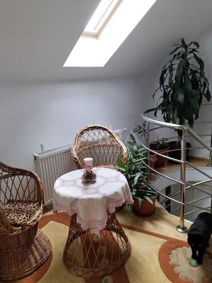 Penthouse cu 3 camere semidecomandat, mobilat în Vest
