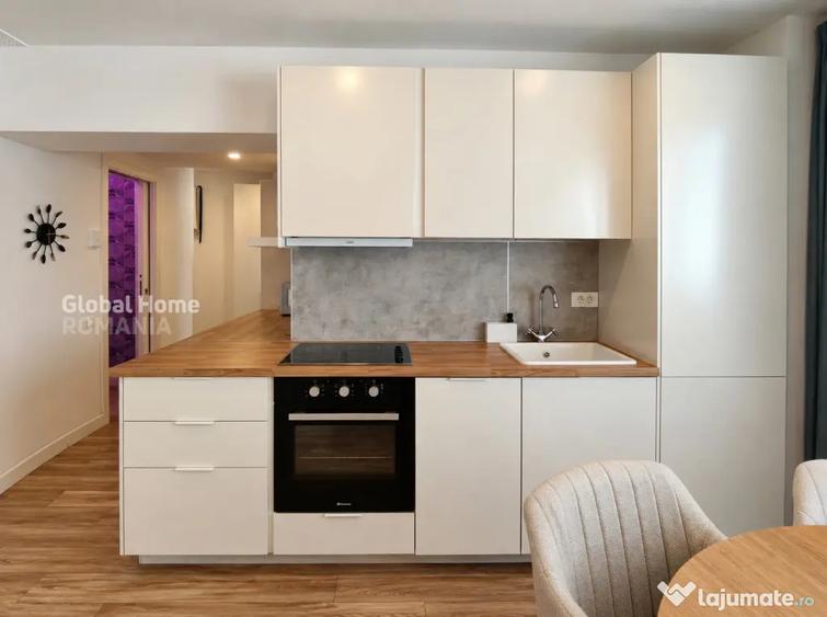 Apartament cu 3 camere semidecomandat, mobilat în Victoriei