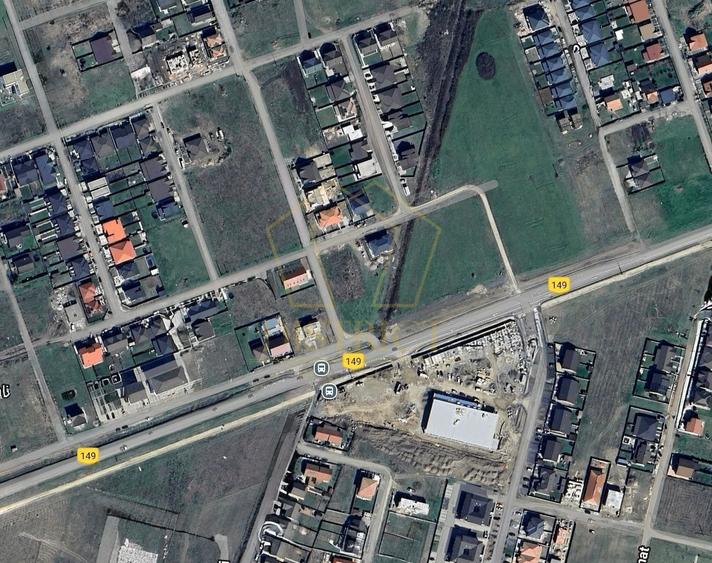 Teren Construcții intravilan de 1263 mp, în Moșnița Veche