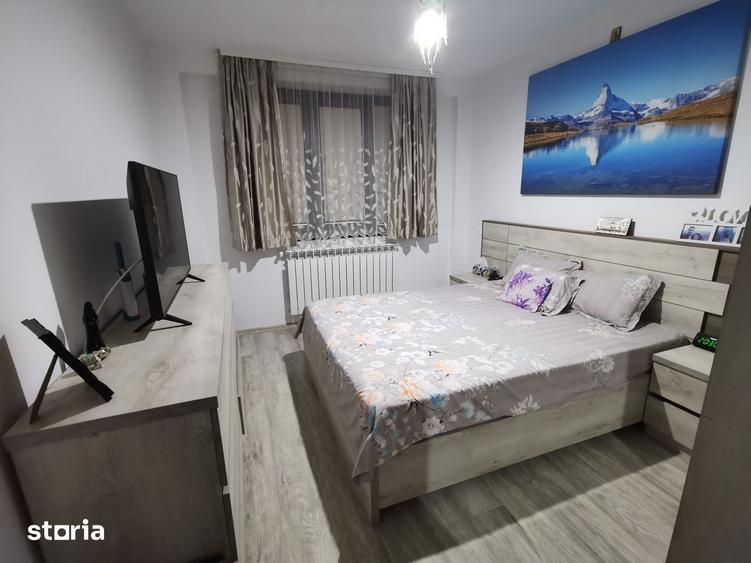 Apartament cu 3 camere semidecomandat, mobilat în Militari