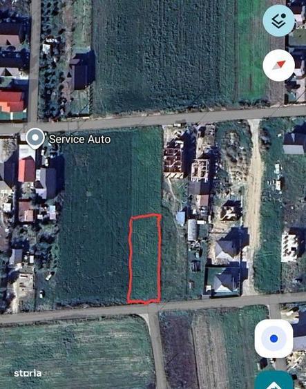 Teren de 750 mp, în Mărăcineni