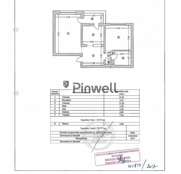 Apartament cu 2 camere semidecomandat, mobilat în Aviației