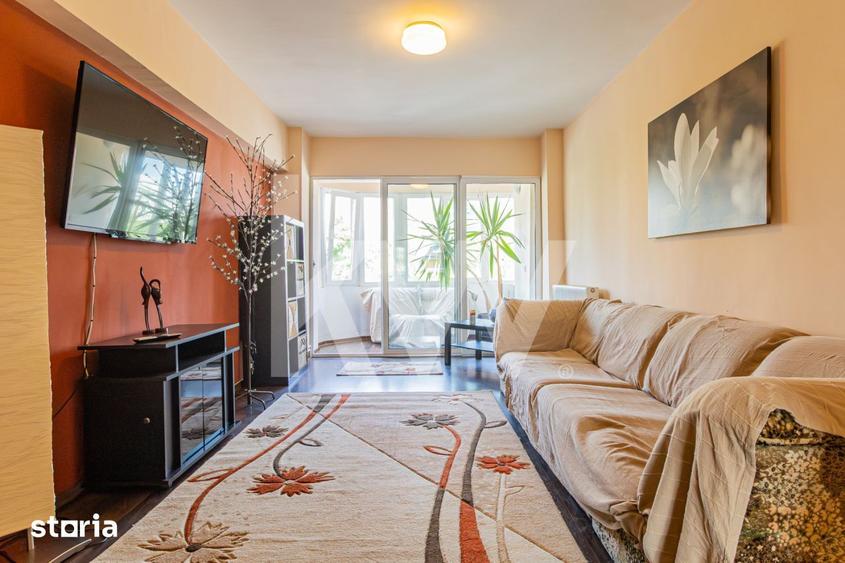 Apartament cu 3 camere decomandat, mobilat în Centrul Civic