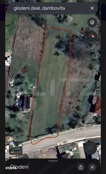 Teren de 1532 mp, în Glod