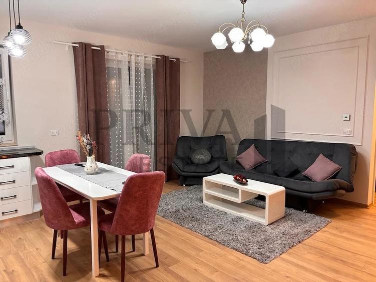 Apartament cu 2 camere semidecomandat, mobilat în Giroc