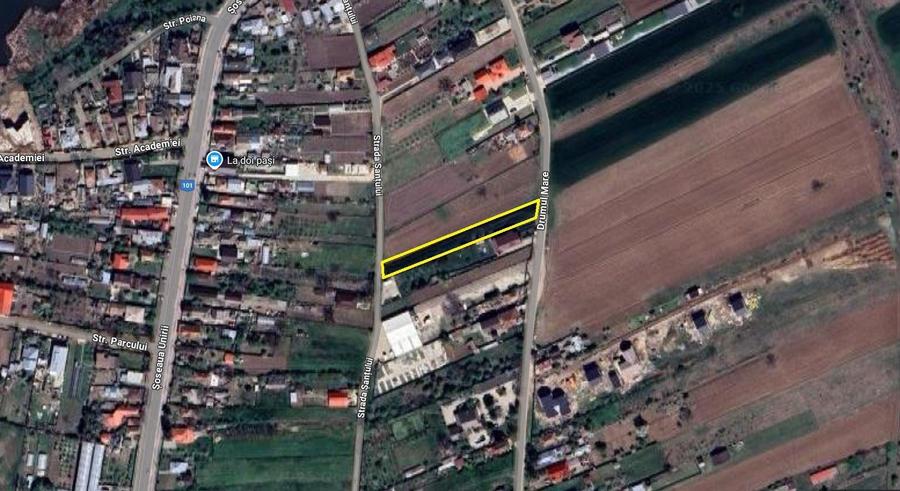 Teren Construcții intravilan de 1748 mp, în Moara Vlăsiei