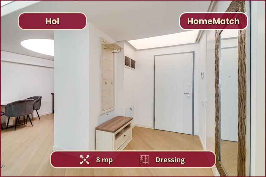 Apartament cu 3 camere decomandat, mobilat în Pipera