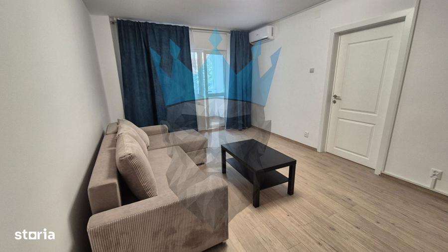Apartament cu 2 camere, mobilat în Grivița