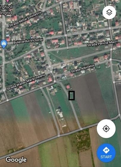 Teren Construcții intravilan de 401 mp, în Central