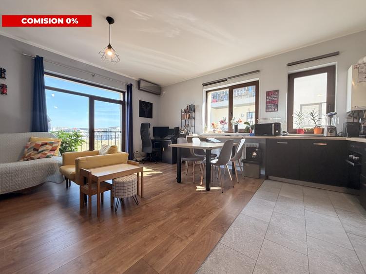 Apartament cu 2 camere decomandat, mobilat în Giroc
