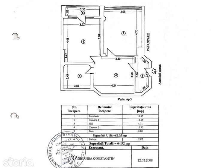 Apartament cu 2 camere în Peninsula