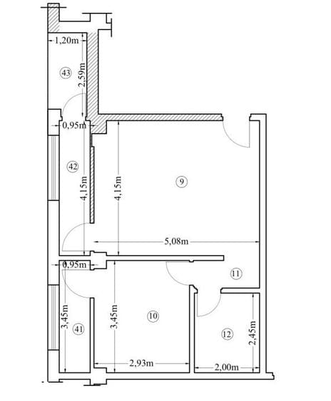 Apartament cu 2 camere în Malu Mare