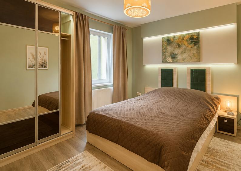 Apartament cu 2 camere semidecomandat, mobilat în Calea Victoriei