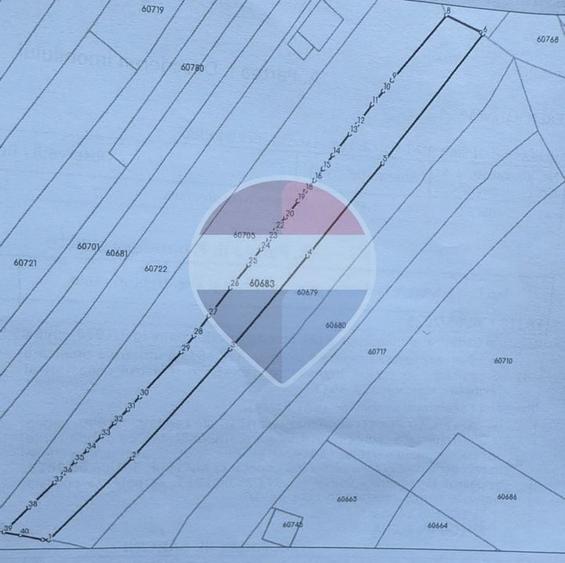 Teren Construcții intravilan de 2860 mp, în Borca