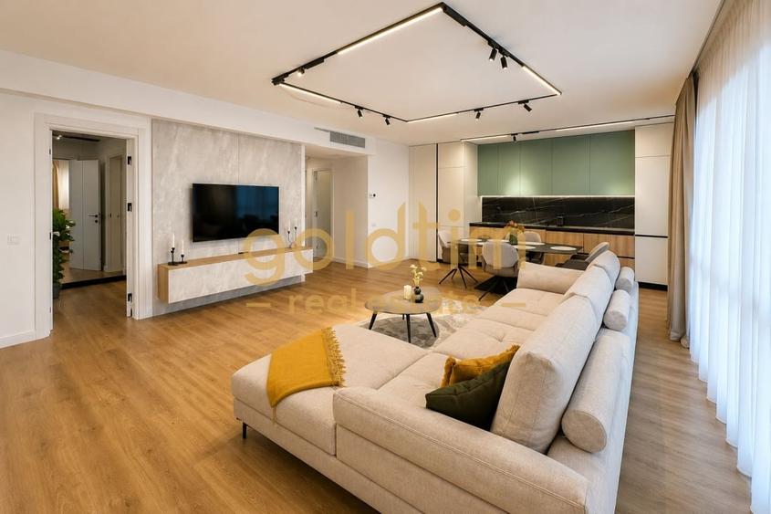 Apartament cu 3 camere decomandat, mobilat în Pipera