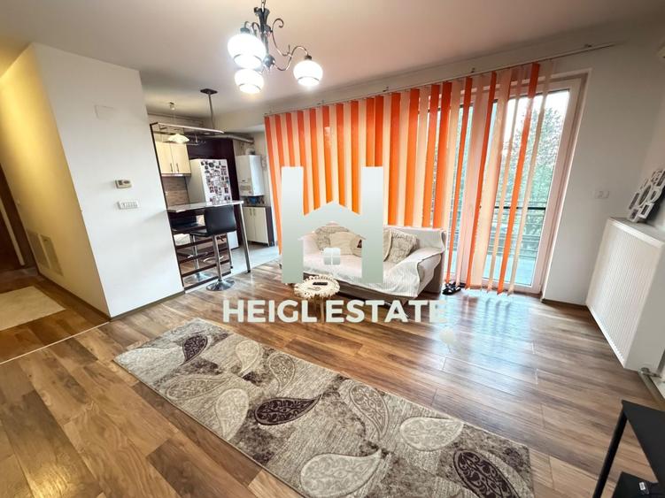 Apartament cu 2 camere semidecomandat, mobilat în Torontalului