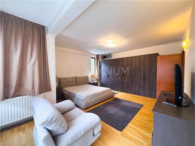 Apartament cu 4 camere semidecomandat, mobilat în Herăstrău