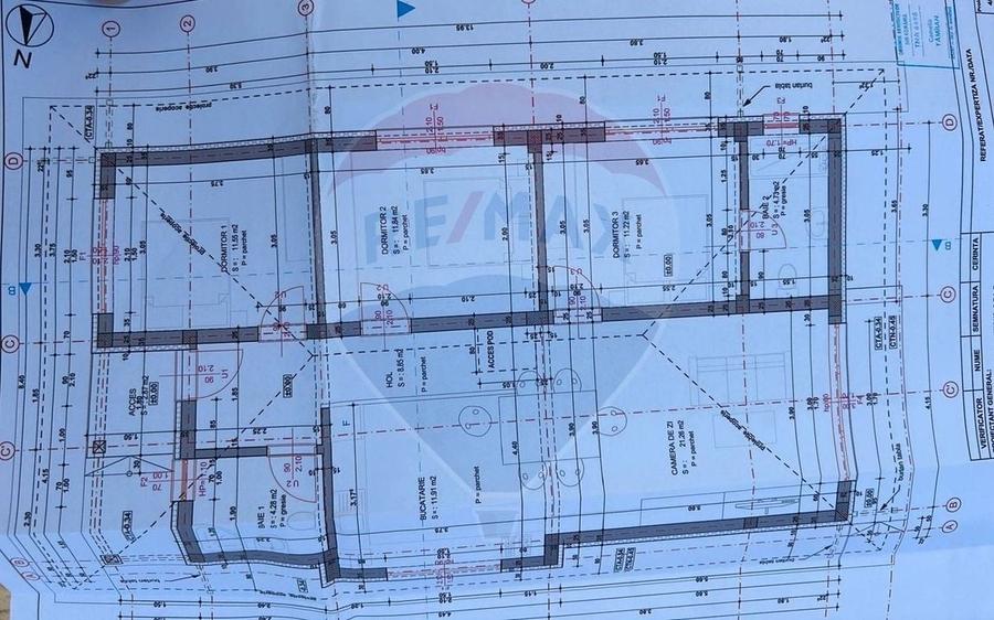 Casă individuală cu 4 camere cu Teren 500 Mp în Mocira