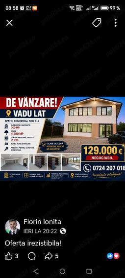 Spațiu comercial, de 3,000 mp, în Central