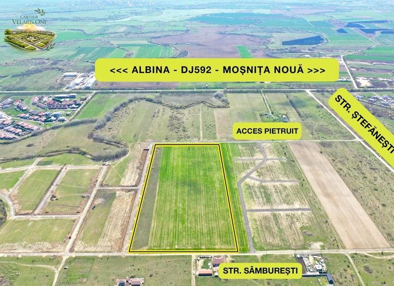 Teren Construcții intravilan de 683 mp, în Bucovăț (Remetea Mare)