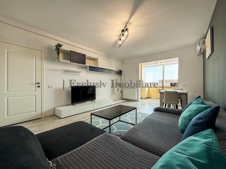 Apartament cu 2 camere, mobilat în Faleza Nord