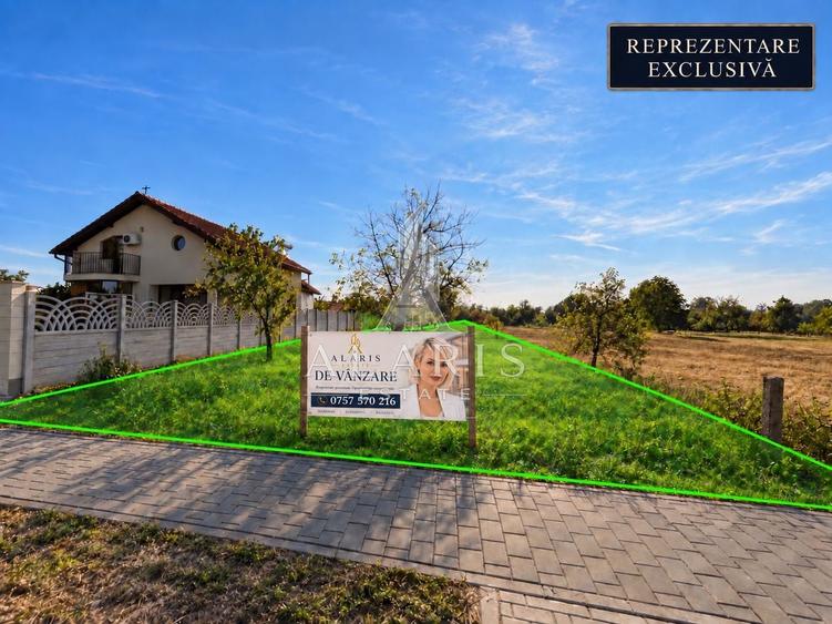 Teren Construcții intravilan de 1500 mp, în Giarmata