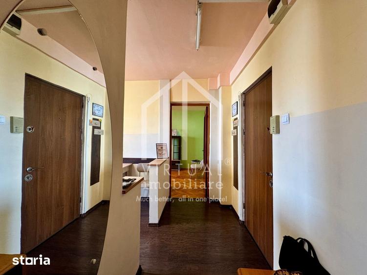 Apartament cu 2 camere decomandat în Central