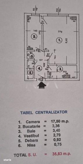 Garsonieră decomandată, mobilată în Rahova