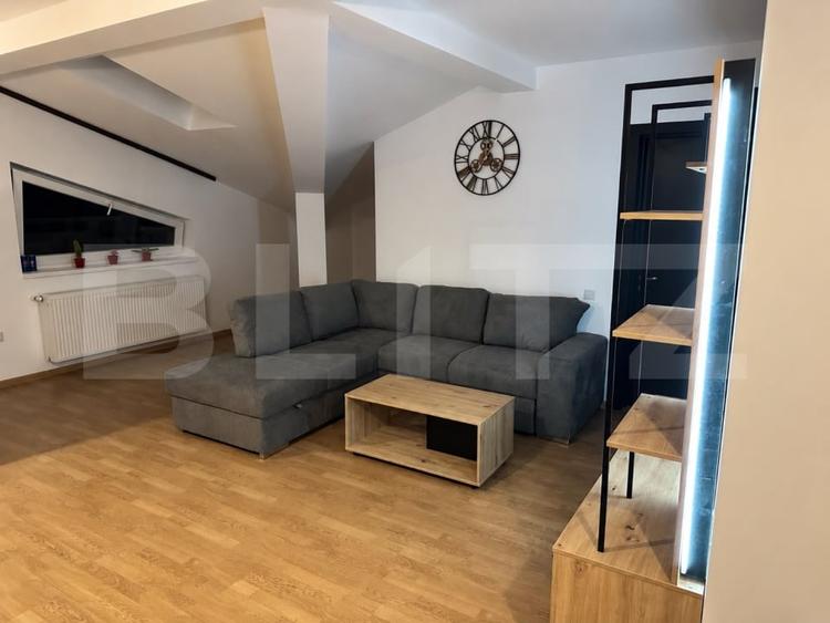 Apartament cu 2 camere, mobilat în Sânpetru