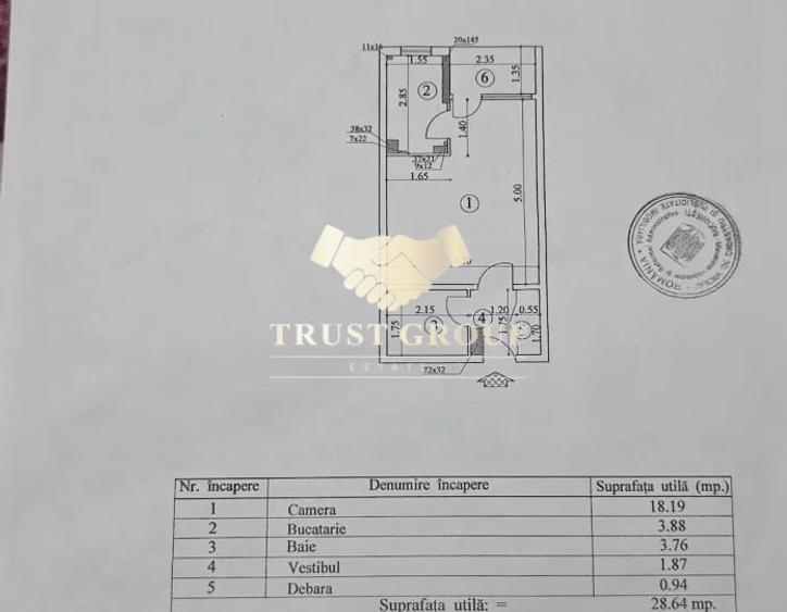Apartament cu 2 camere semidecomandat în Drumul Taberei